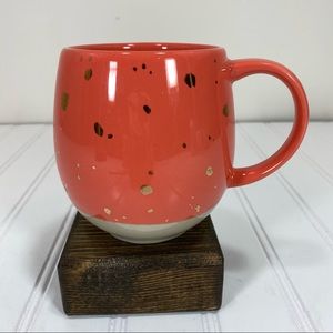 Mimi premium collection orange & gold mug
